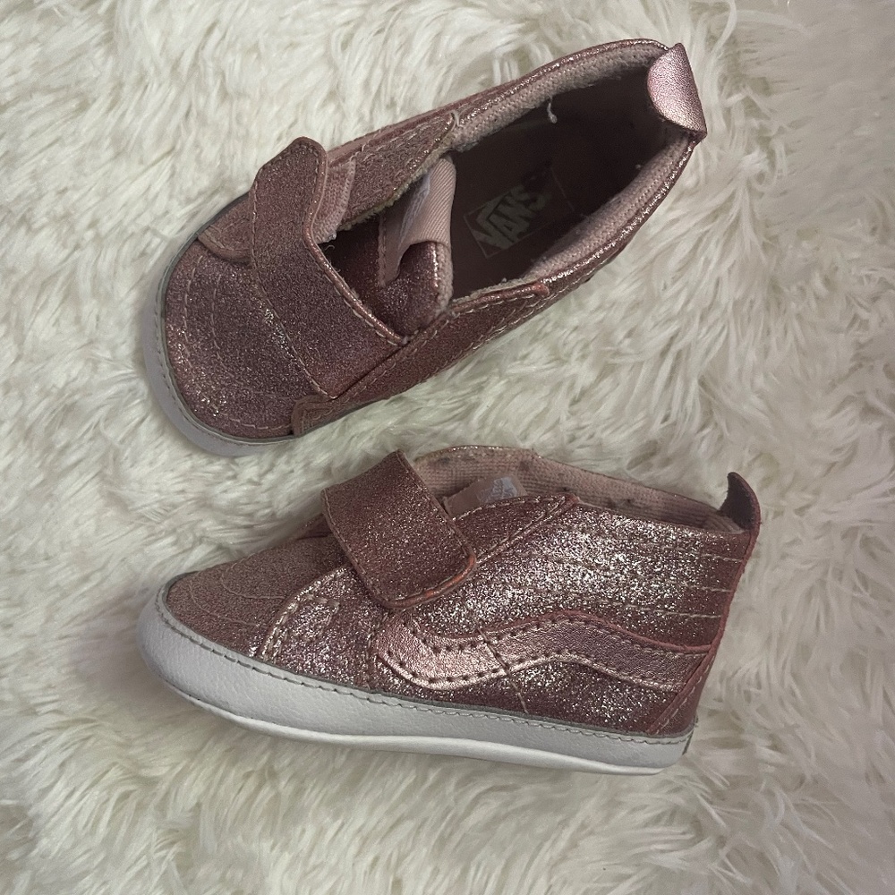 Baby Girl Vans Size 4